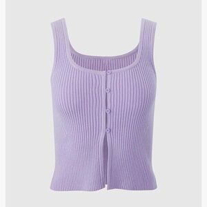 Florence by Mills purple peekaboo top
